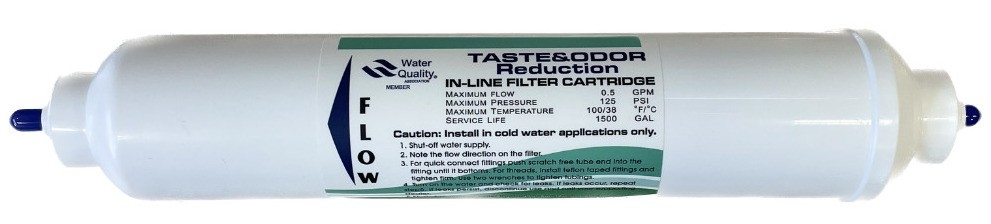 Organic Filter Co. In-Line 12”x2,5” (WD-H2586C-Q)
