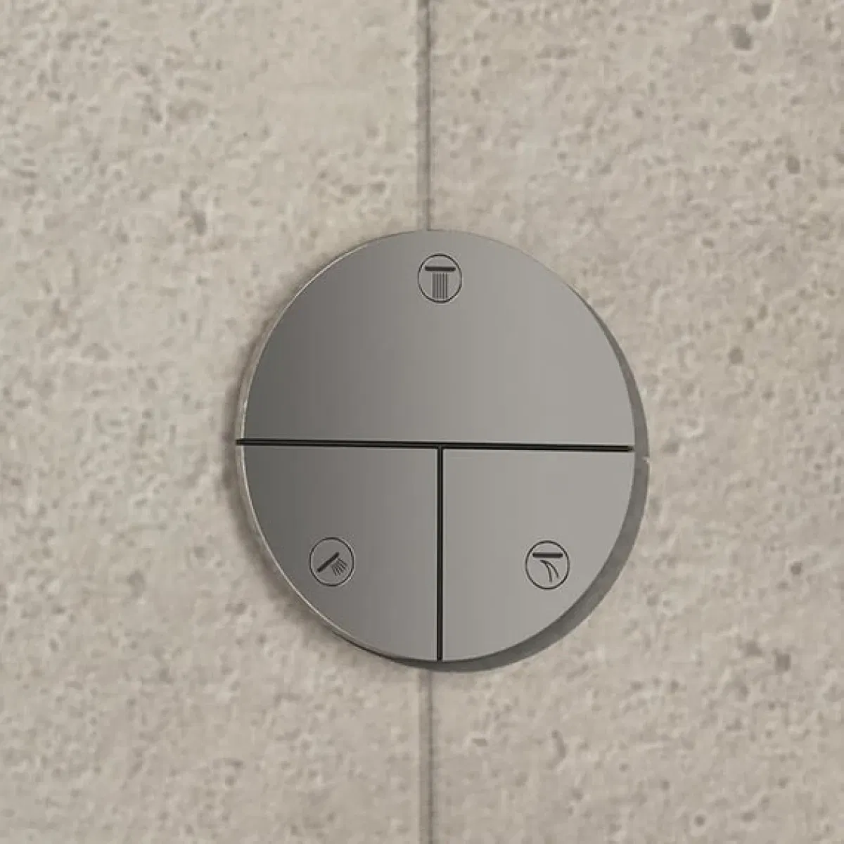 Переключатель потоков Hansgrohe ShowerSelect Comfort S Chrome 15558000 цена 30294 грн - фотография 2