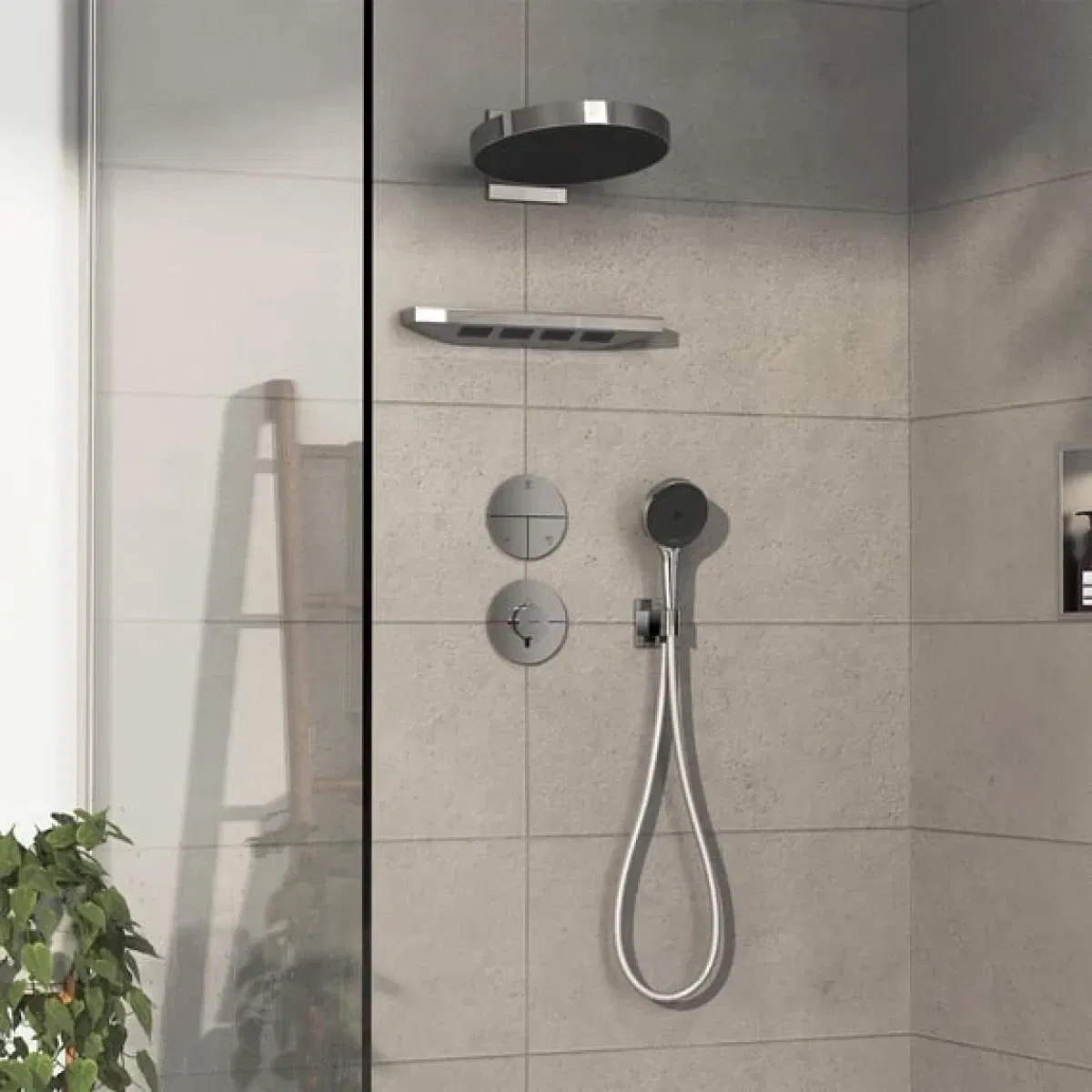 продаём Hansgrohe ShowerSelect Comfort S Chrome 15558000 в Украине - фото 4
