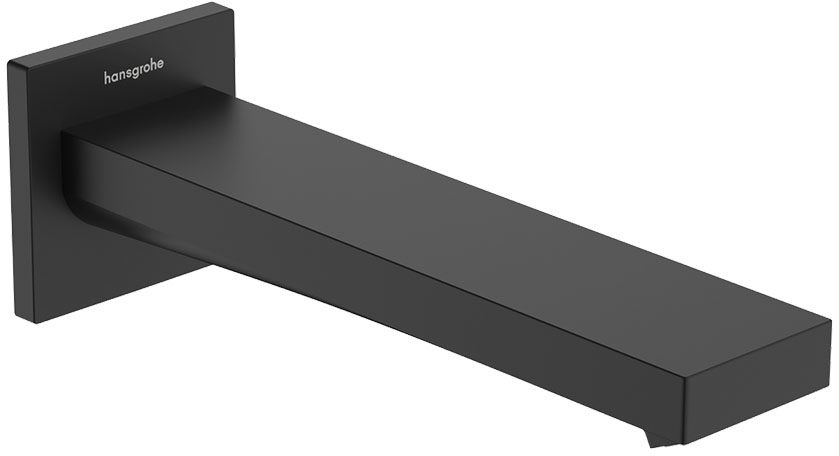 Излив для ванны Hansgrohe Tecturis E Matt Black 73410670