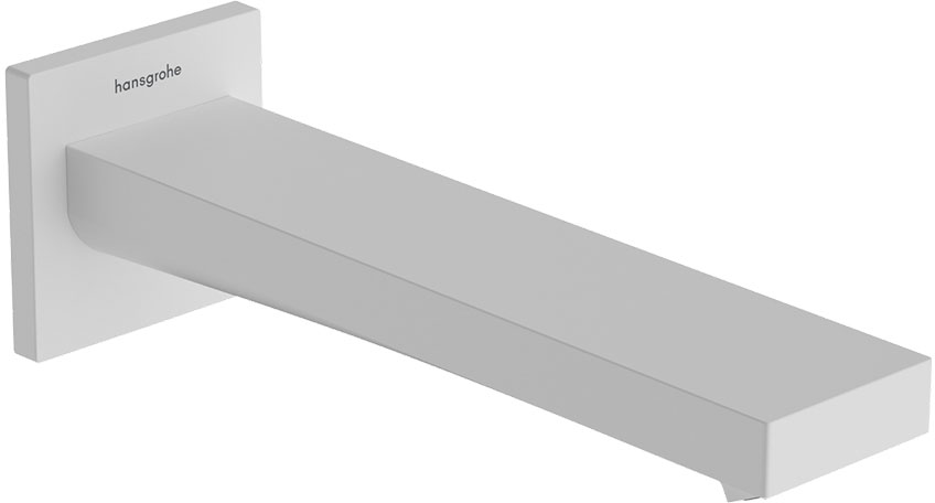Излив для ванны Hansgrohe Tecturis E Matt White 73410700