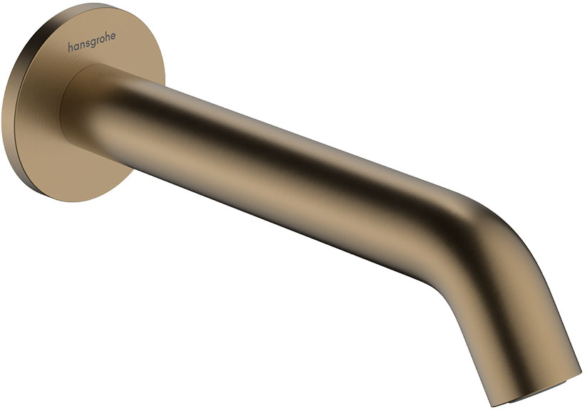 Излив для смесителя Hansgrohe Tecturis S Brushed Bronze 73411140