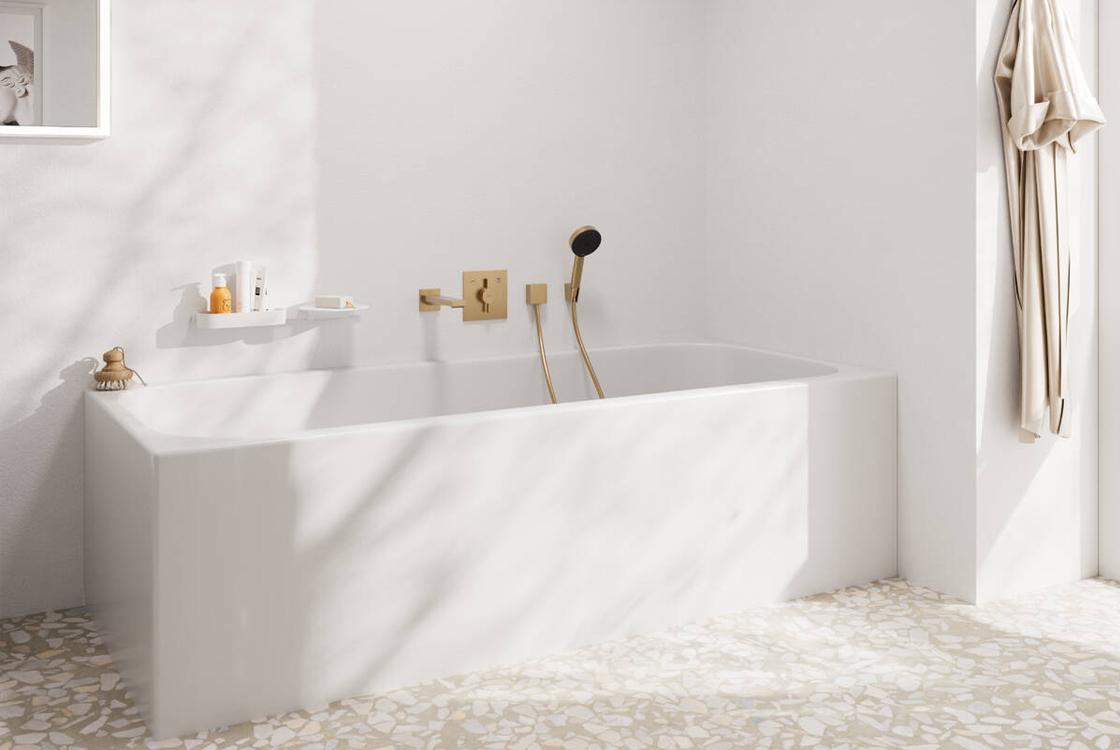 Держатель лейки Hansgrohe Porter S Brushed Bronze 28331140 цена 2650 грн - фотография 2