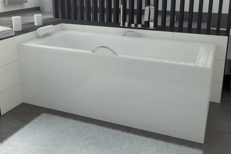 Ванна Besco Talia 130x70 (WAT-130-PK) цена 7625 грн - фотография 2