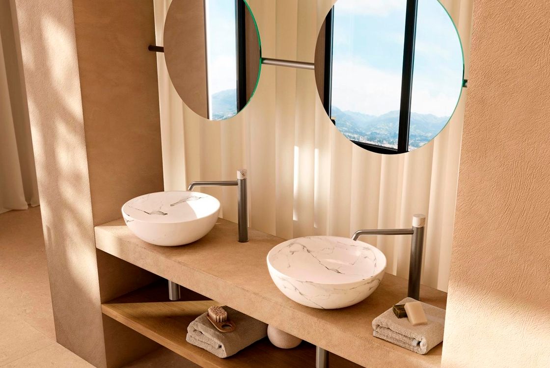 в продаже Умывальник Noken Slender carrara marble (100352946) - фото 3