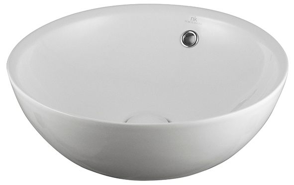 Цена умывальник Noken Slender с переливом белый (100283408) в Киеве