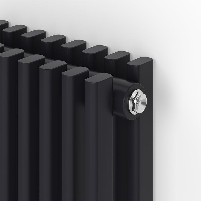 Радіатор для опалення Ideale Giulia 12 12/1800/336 чорний ціна 28093 грн - фотографія 2