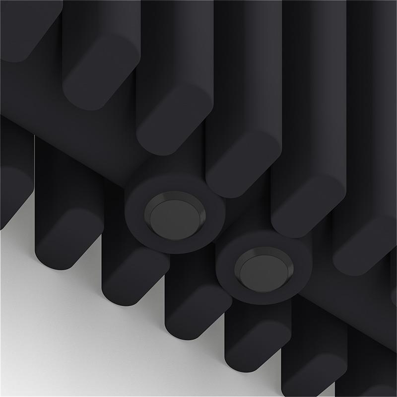 в продажу Радіатор для опалення Ideale Giulia 12 12/1800/336 чорний - фото 3