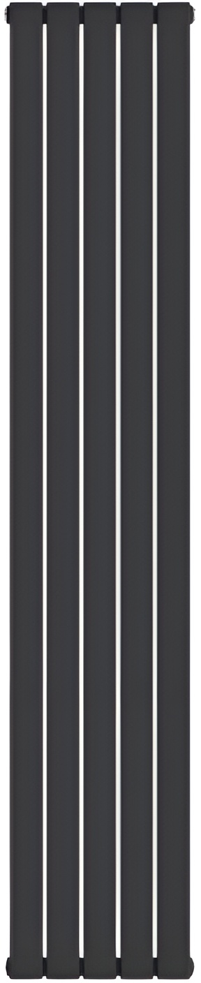 Радиатор для отопления Ideale Vittoria 12 5/1800/340 черный (боковое подключение)