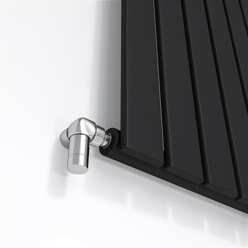 Радиатор для отопления Ideale Vittoria 11 7/1800/476 черный (боковое подключение) цена 0 грн - фотография 2