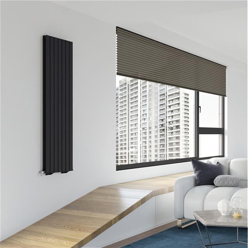 в продаже Радиатор для отопления Ideale Vittoria 11 7/1800/476 черный (боковое подключение) - фото 3