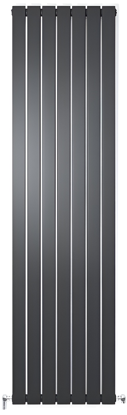 Радиатор для отопления Ideale Vittoria 11 7/1800/476 черный (боковое подключение)