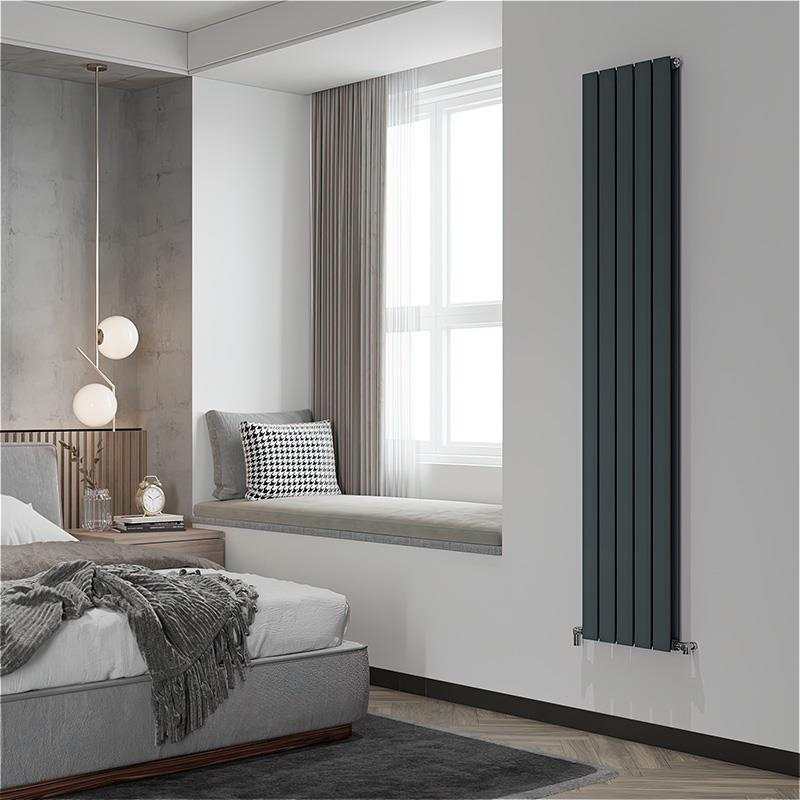 в продаже Радиатор для отопления Ideale Vittoria 12 5/1800/340 антрацит (боковое подключение) - фото 3