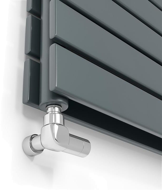 Радиатор для отопления Ideale Vittoria H 12 8/544/1200 антрацит цена 10346 грн - фотография 2