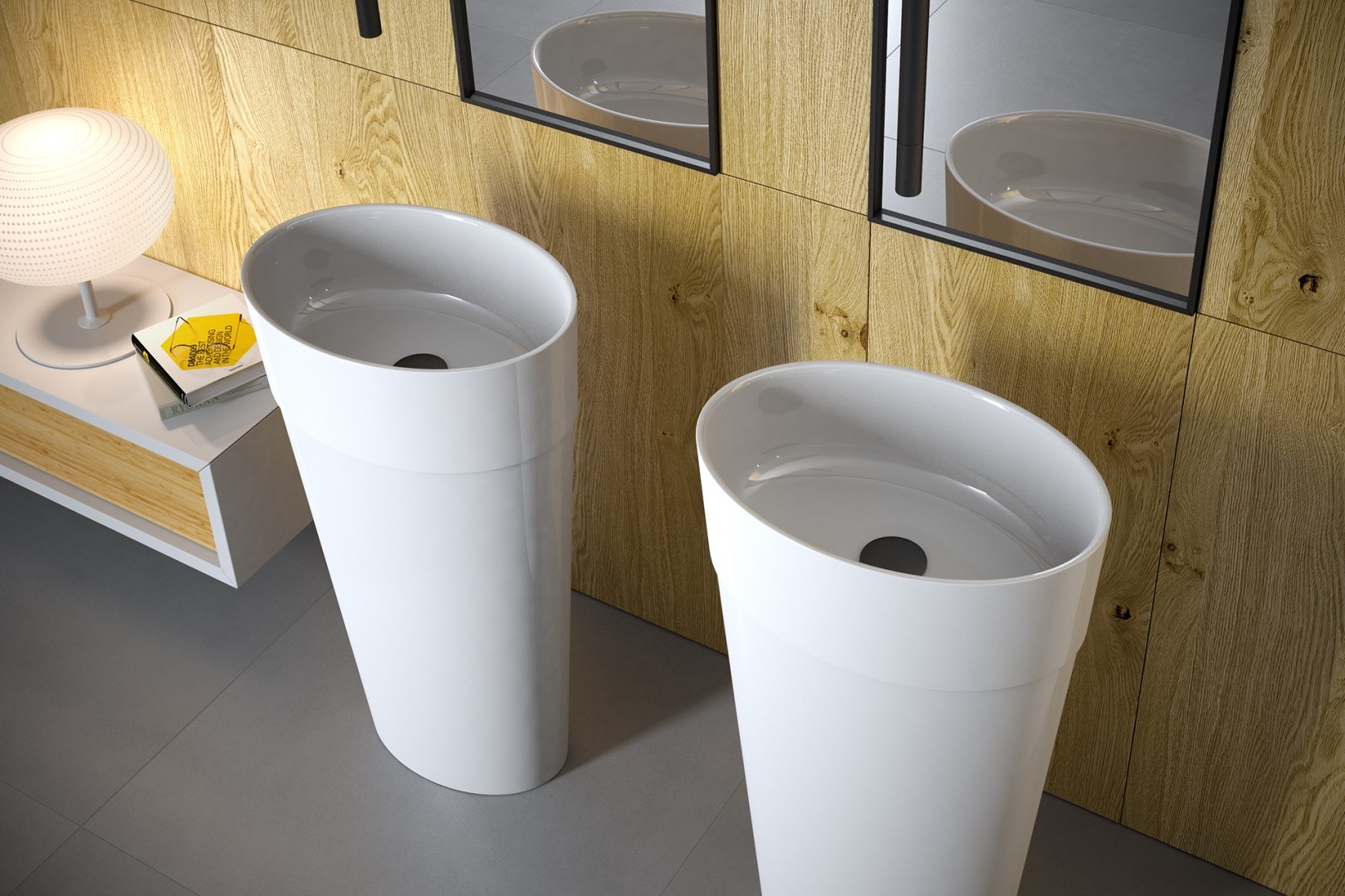 в продаже Умывальник Besco Uniqa 32x46 белый (UMD-U-WO) - фото 3