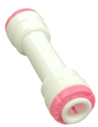 Зворотній клапан прямий (трубка 1/4" - трубка 1/4") Hidrotec DCC-020Y ціна 175 грн - фотографія 2