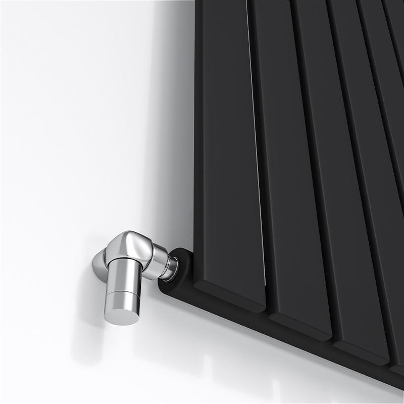 Радиатор для отопления Ideale Vittoria 11 9/1600/612 черный (боковое подключение) цена 0 грн - фотография 2