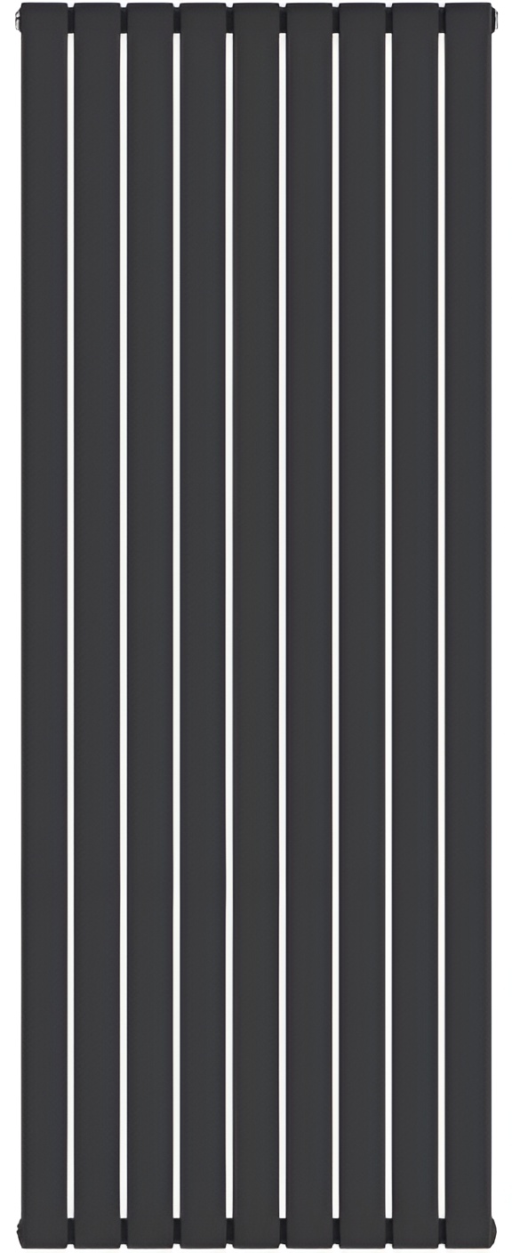 Радиатор для отопления Ideale Vittoria 11 9/1600/612 черный (боковое подключение)