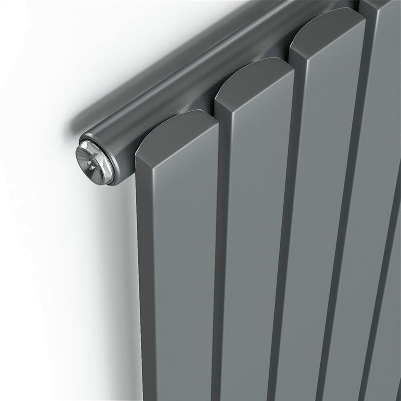 Радиатор для отопления Ideale Jolanda 11 8/1800/472 антрацит (боковое подключение) цена 0 грн - фотография 2