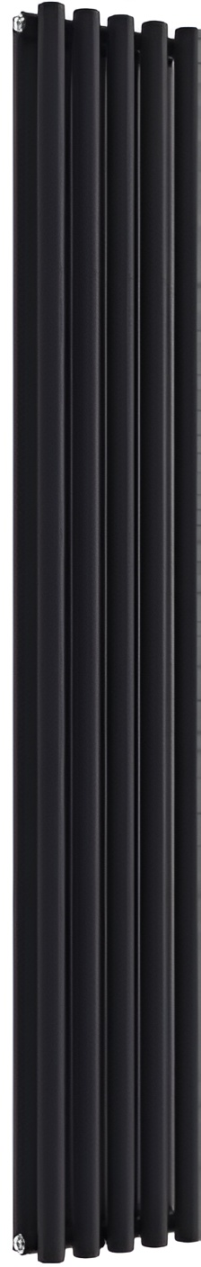 Радиатор для отопления Ideale Gloria 12 5/1800/295 черный (боковое подключение)