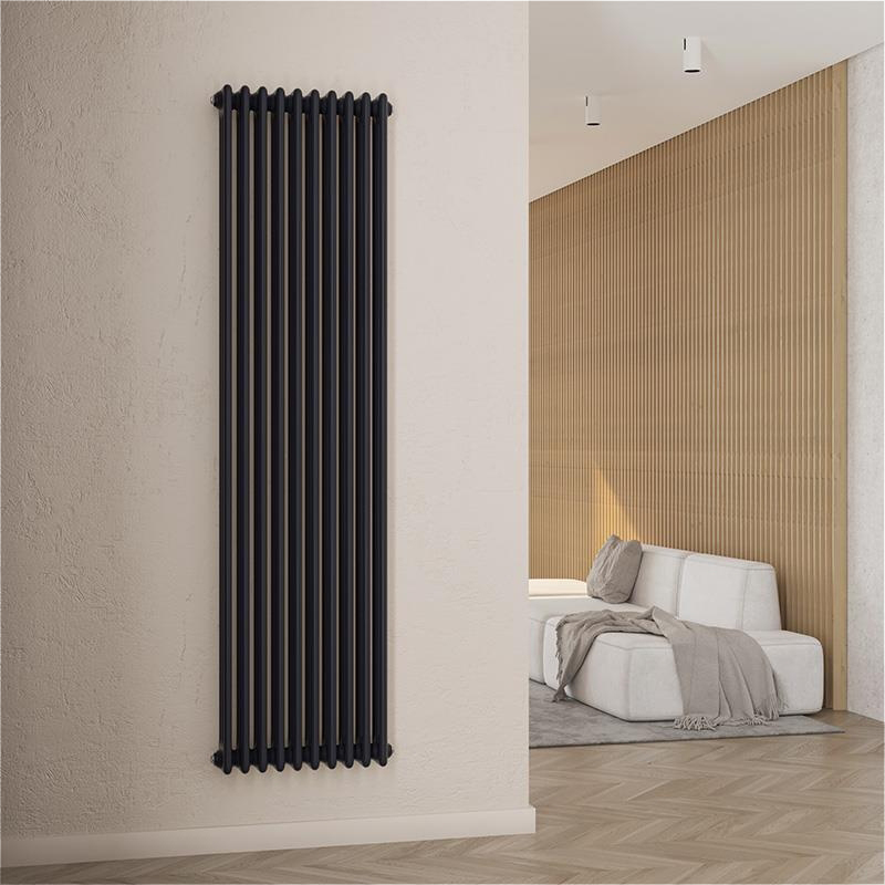 в продаже Радиатор для отопления Ideale Viola 13 10/1800/470 черный - фото 3