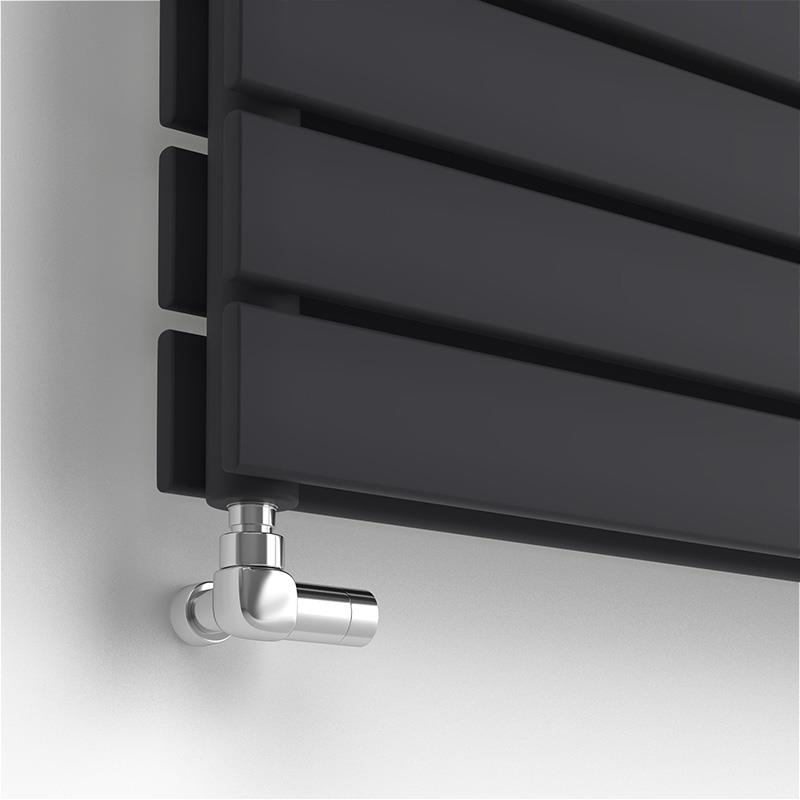 Радиатор для отопления Ideale Vittoria H 12 5/340/1600 черный цена 0 грн - фотография 2