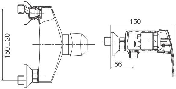 Ferro Capri BTC7 Габаритні розміри
