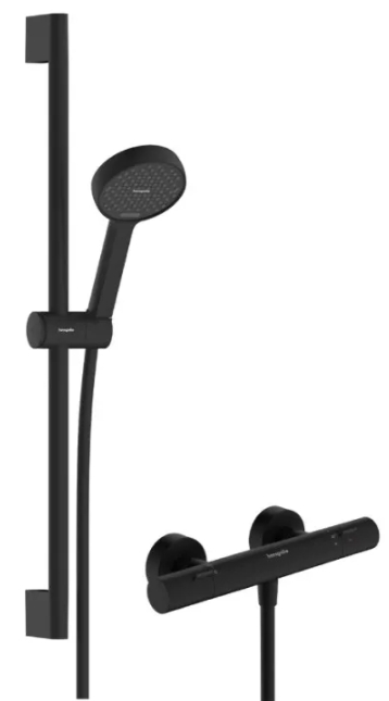 Hansgrohe Activera Select S 0,65 EcoSmart із термостатом Ecostat Fine, Matt Black (28876670)