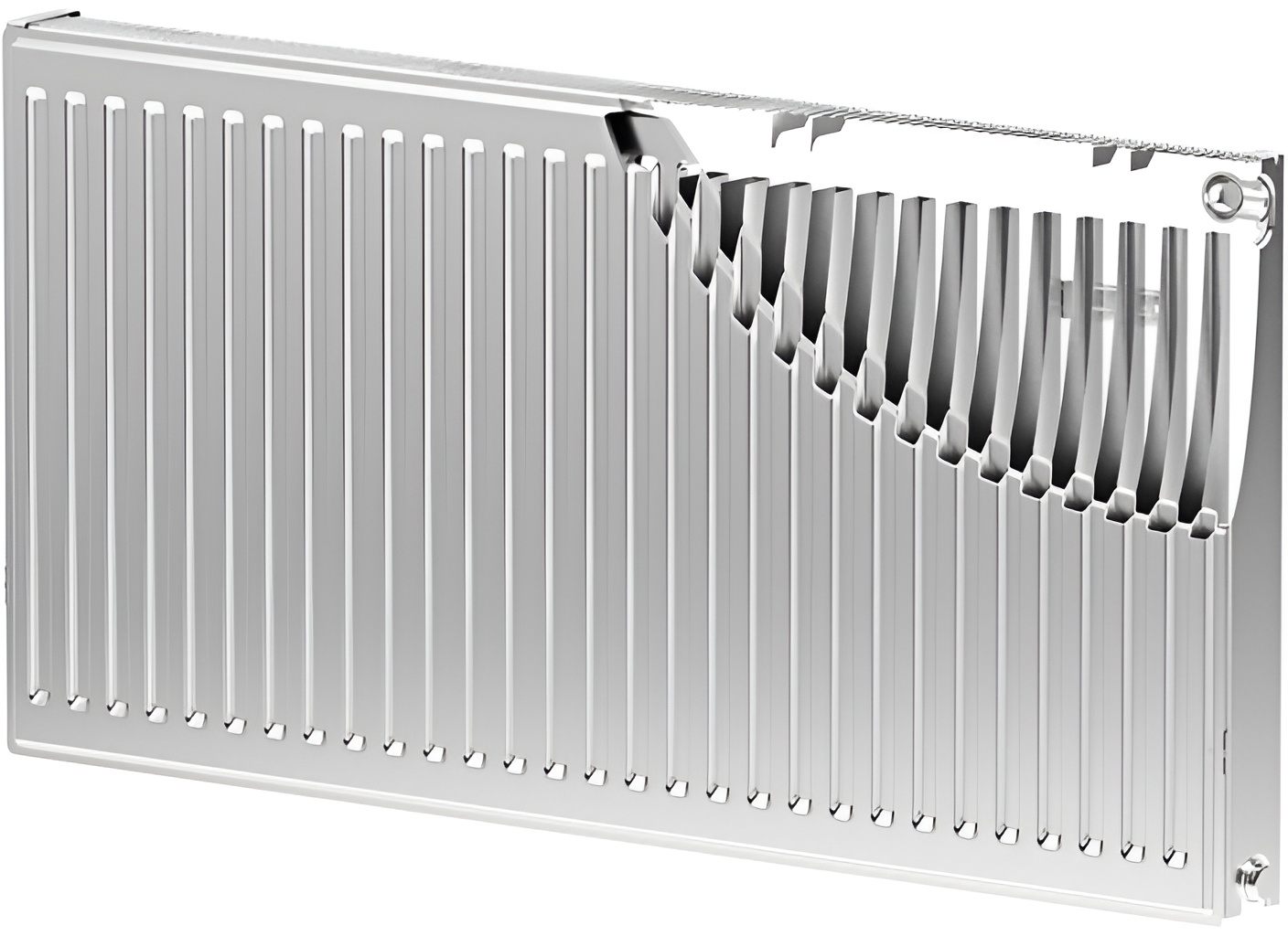 Радіатор для опалення Bronner 11 тип 500x1200 (бокове підключення) ціна 3097 грн - фотографія 2