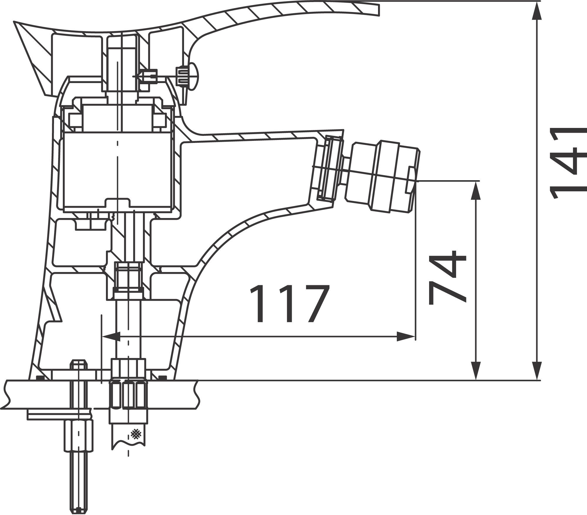 Ferro Padwa BTP6 Габаритні розміри