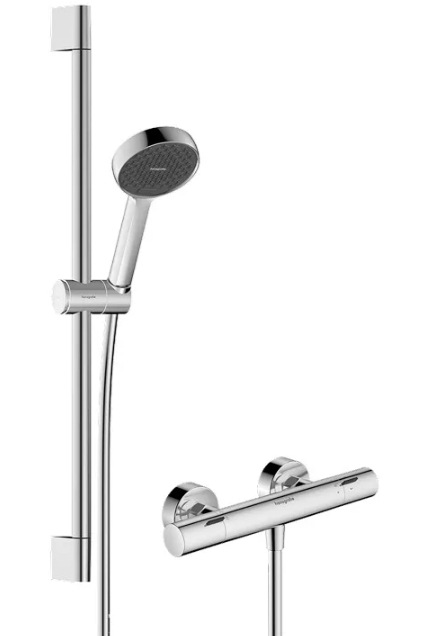Душовій набір Hansgrohe Activera Select S 0,65 EcoSmart із термостатом Ecostat Fine, Chrome (28876000)