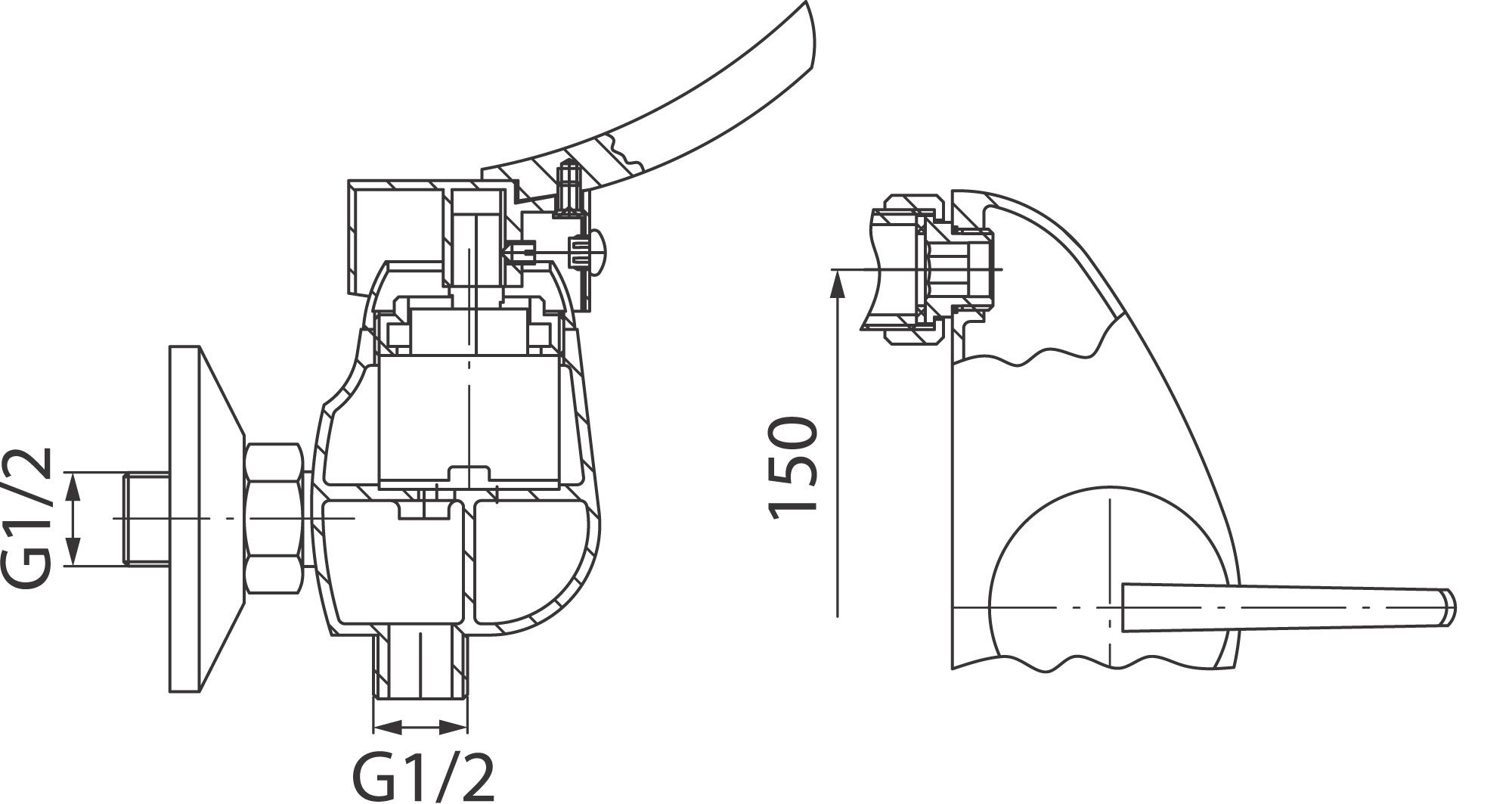 Ferro Werona BTW7 Габаритні розміри