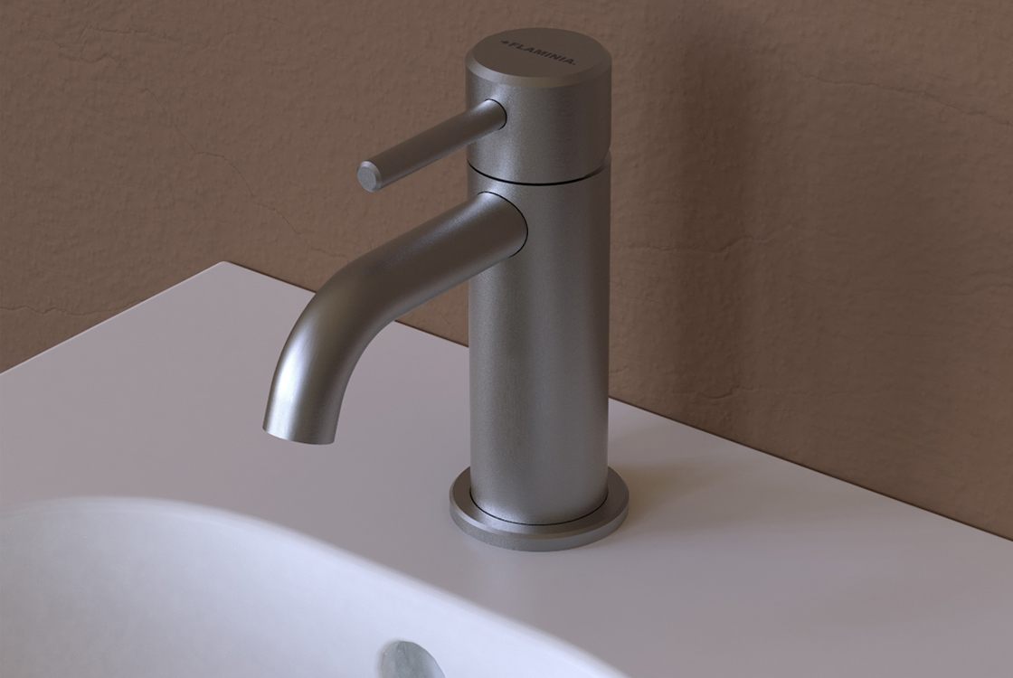 Змішувач для біде Flaminia Stil Brushed stainless steel ST4070ACC ціна 18235 грн - фотографія 2