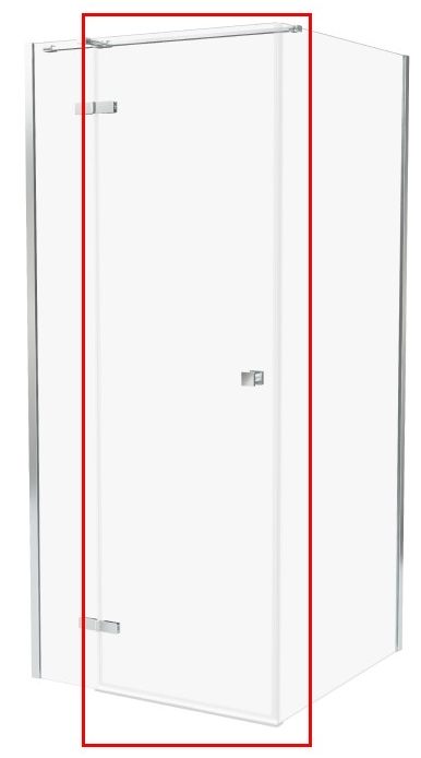 Душевые двери New Trendy Kalibra 100x195 (KAL-S0001-100U) цена 9526 грн - фотография 2