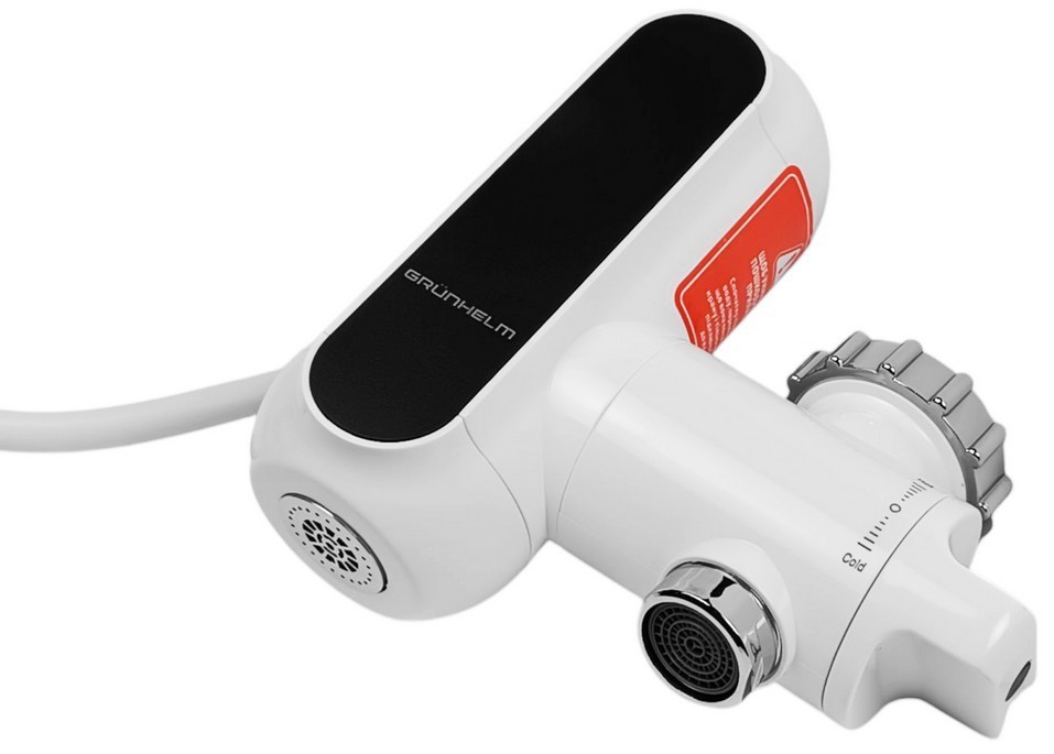 Проточный водонагреватель Grunhelm EWH-1X-3QC-LED цена 859 грн - фотография 2