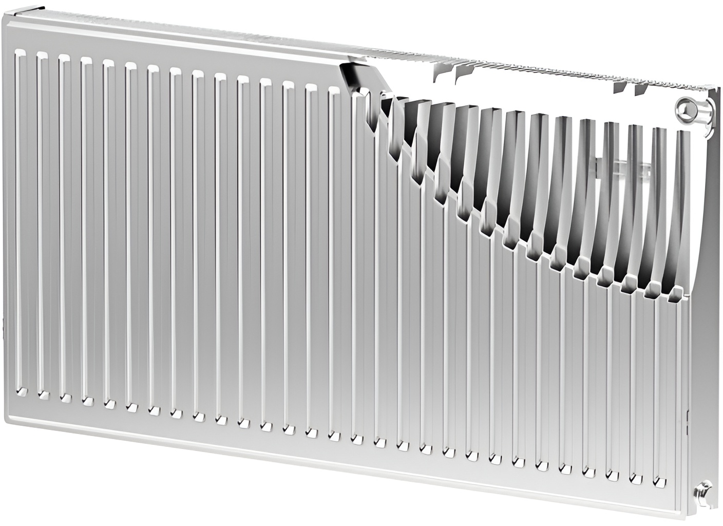 Радиатор для отопления Bronner 22 тип 600x2200 (боковое подключение) цена 0 грн - фотография 2