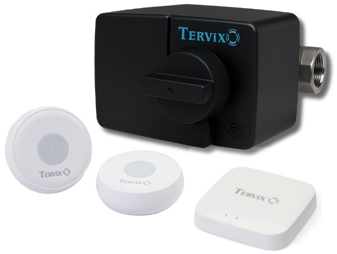 Система захисту від потопу Tervix ZigBee ZEVS Water Stop 3/4'' (з ZigBee датчиками) (491931)