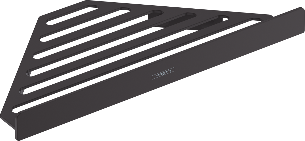 Поличка кутова Hansgrohe AddStoris 14.8х14.8x30.5 см Matt Black 41741670