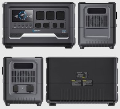 Портативна зарядна станція Genergy Zero GZE-2024 2048Wh (240096090) ціна 11990 грн - фотографія 2