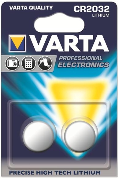 Батарейка Varta CR2032 BLI 2 Lithium
