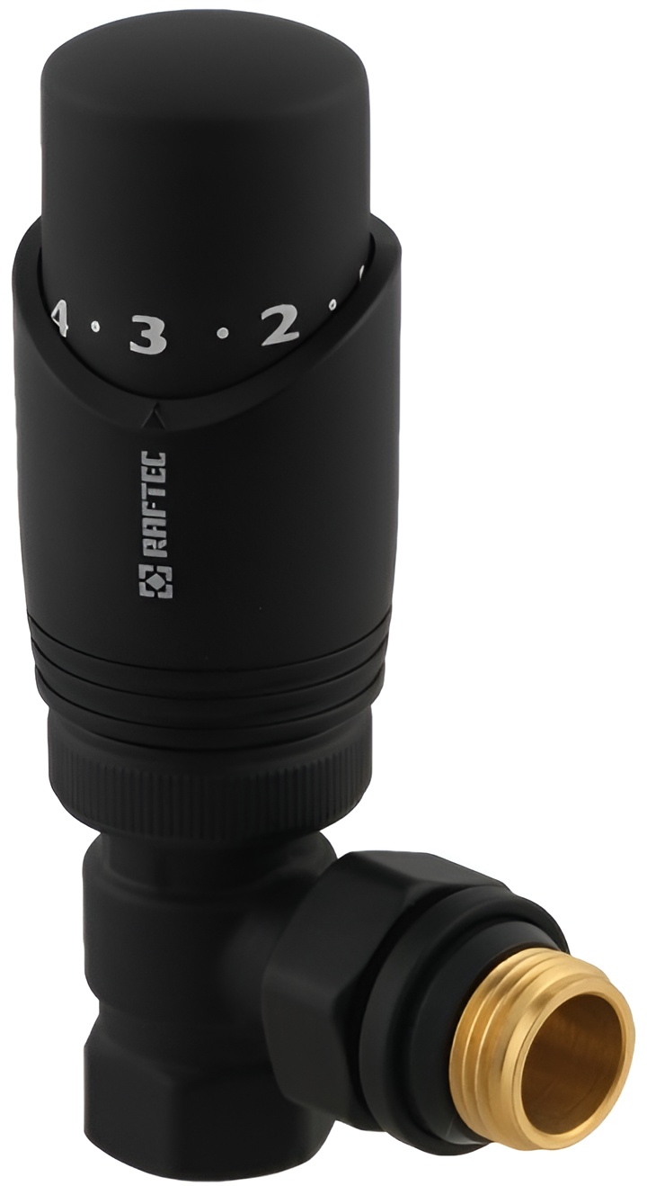 Термостатический клапан Raftec 1/2"x1/2", M30x1.5, угловой DKPT11-B характеристики - фотография 7