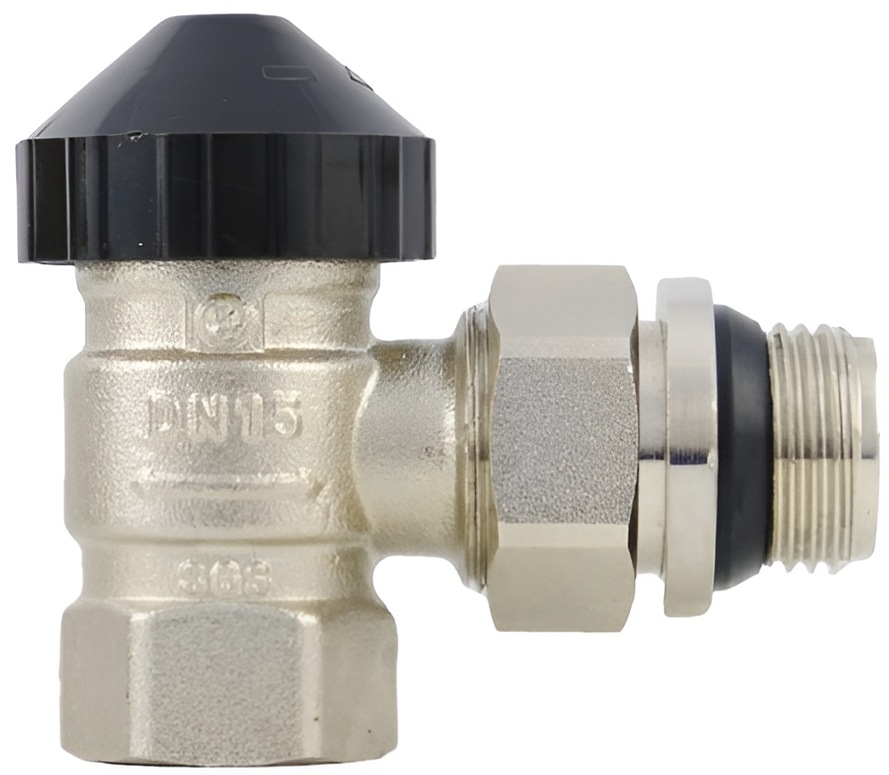 Термостатический клапан Raftec 1/2"x1/2", M30x1.5, угловой (KPT 11) цена 473 грн - фотография 2