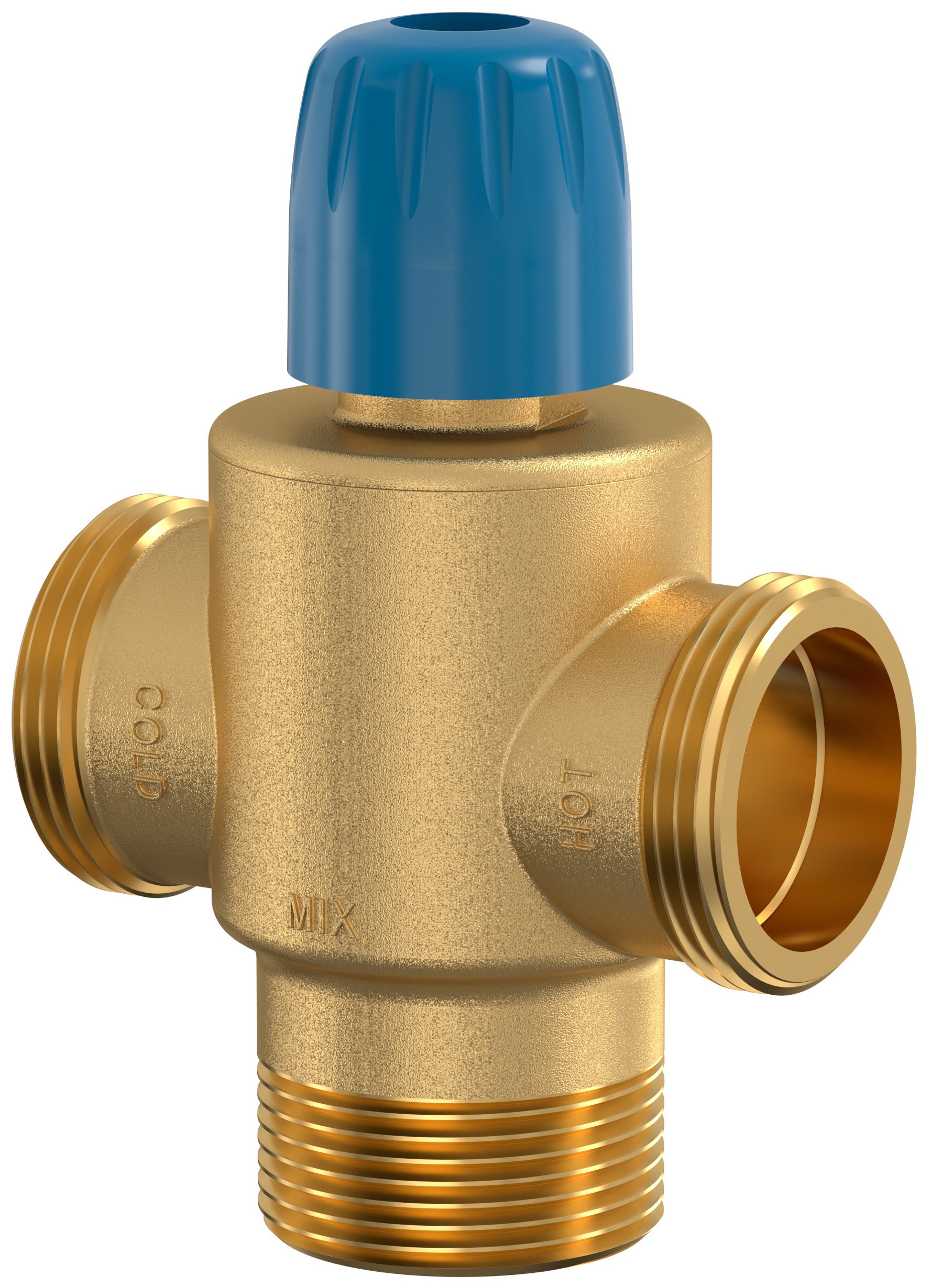 Термостатичний змішувальний клапан Flamco Flamcomix 20-70 HC DN25 (28780)