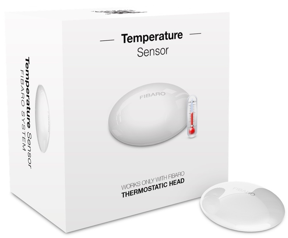 Датчик температуры термостата Fibaro Radiator Thermostat Sensor (FIBEFGBRS-001) цена 1049 грн - фотография 2