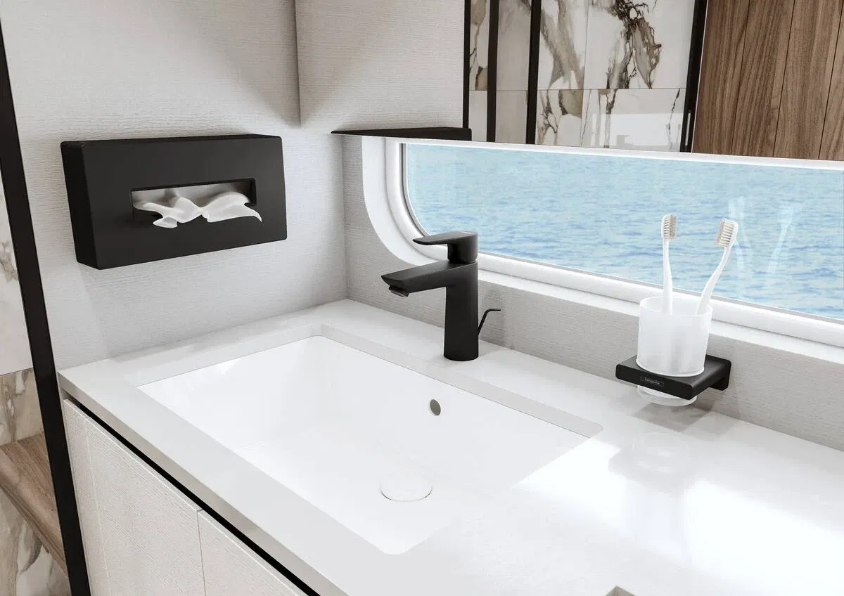 в продаже Стакан для зубных щёток Hansgrohe AddStoris Matt Black 41749670 - фото 3