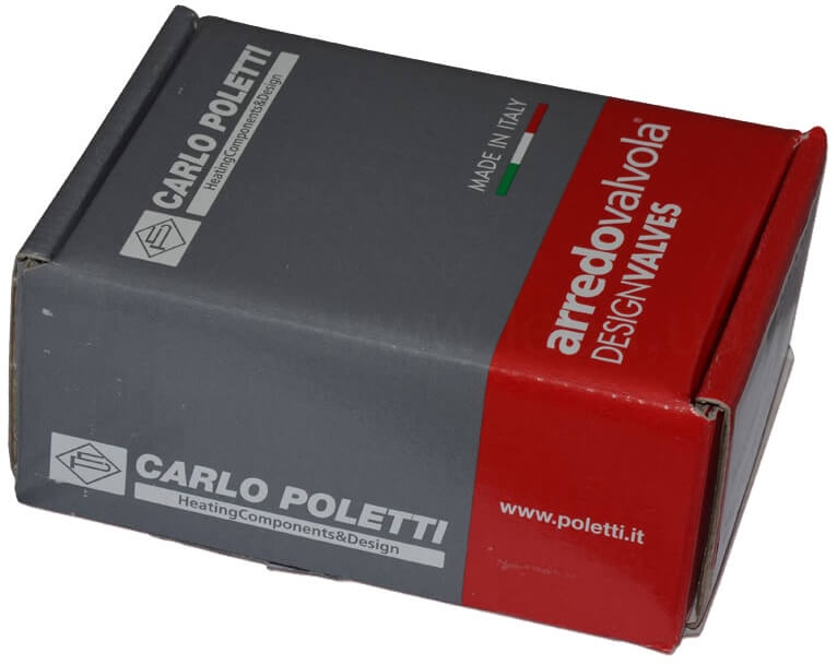 в продаже Кран радиаторный Carlo Poletti Compact 1/2"x24-19 Black Matte (V152511EFS9005O) - фото 3