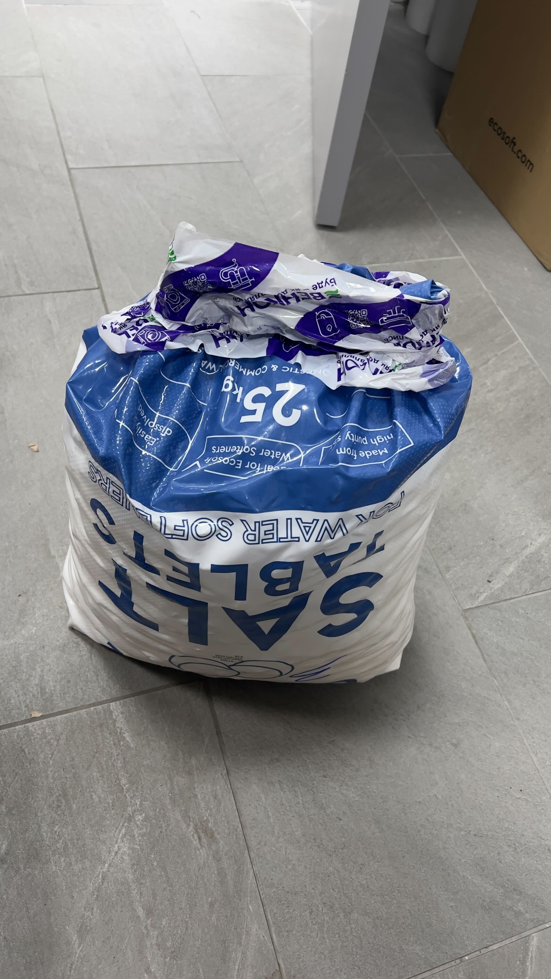 Соль для регенерации Ecosoft Ecosil 25 кг (KECOSIL) ) (Уценка) цена 378 грн - фотография 2