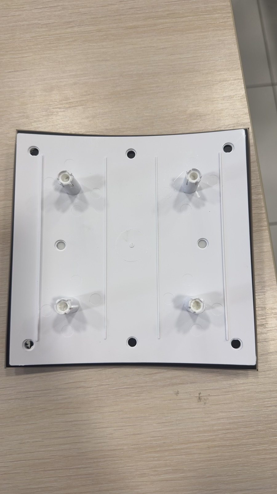 в продаже Крышка к вентилятору Awenta Escudo PEGB100M Black Matte Glass уценка - фото 3