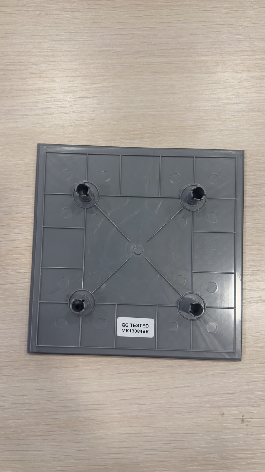 в продаже Крышка к вентилятору Awenta Trax PTGG100M Grey Glass уценка - фото 3