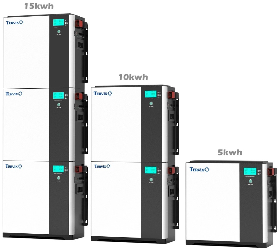 Система резервного живлення Tervix BANKA Pro Line (10 kWh) - Tervix Pro Line S 10kW + Tervix Pro Line LiFePO4 51,2V 100 Ah (2 шт), 697421 зовнішній вигляд - фото 9